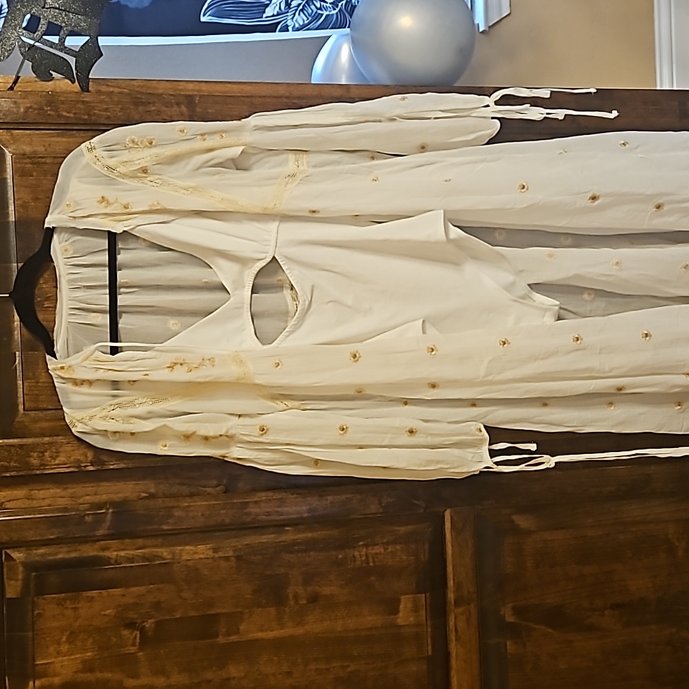 Free people cover with body suit
